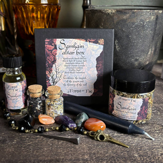 Samhain Altar Box • Witch kit for ritual & spells