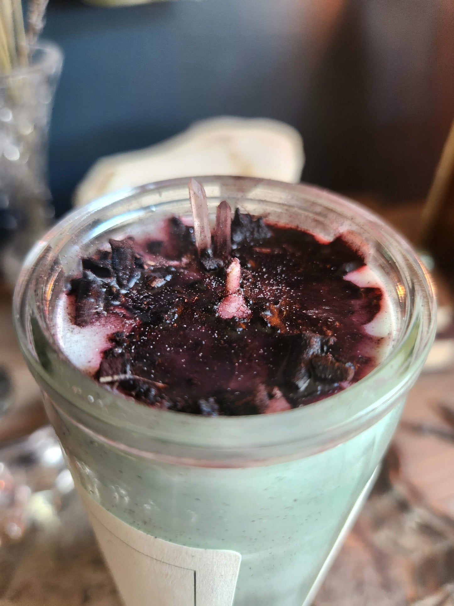 Luck. Dressed Candle.