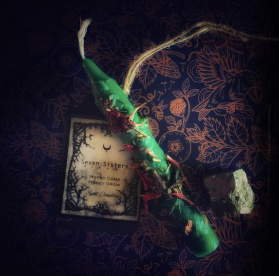 Money Come Money Grow Spell Candle