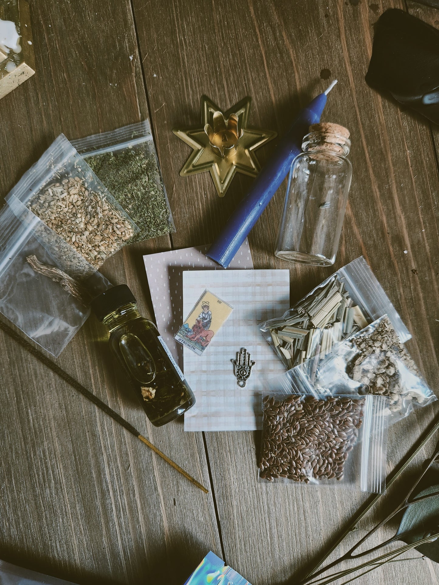 Personal Power Ritual and Bottle Spell Amulet Kit