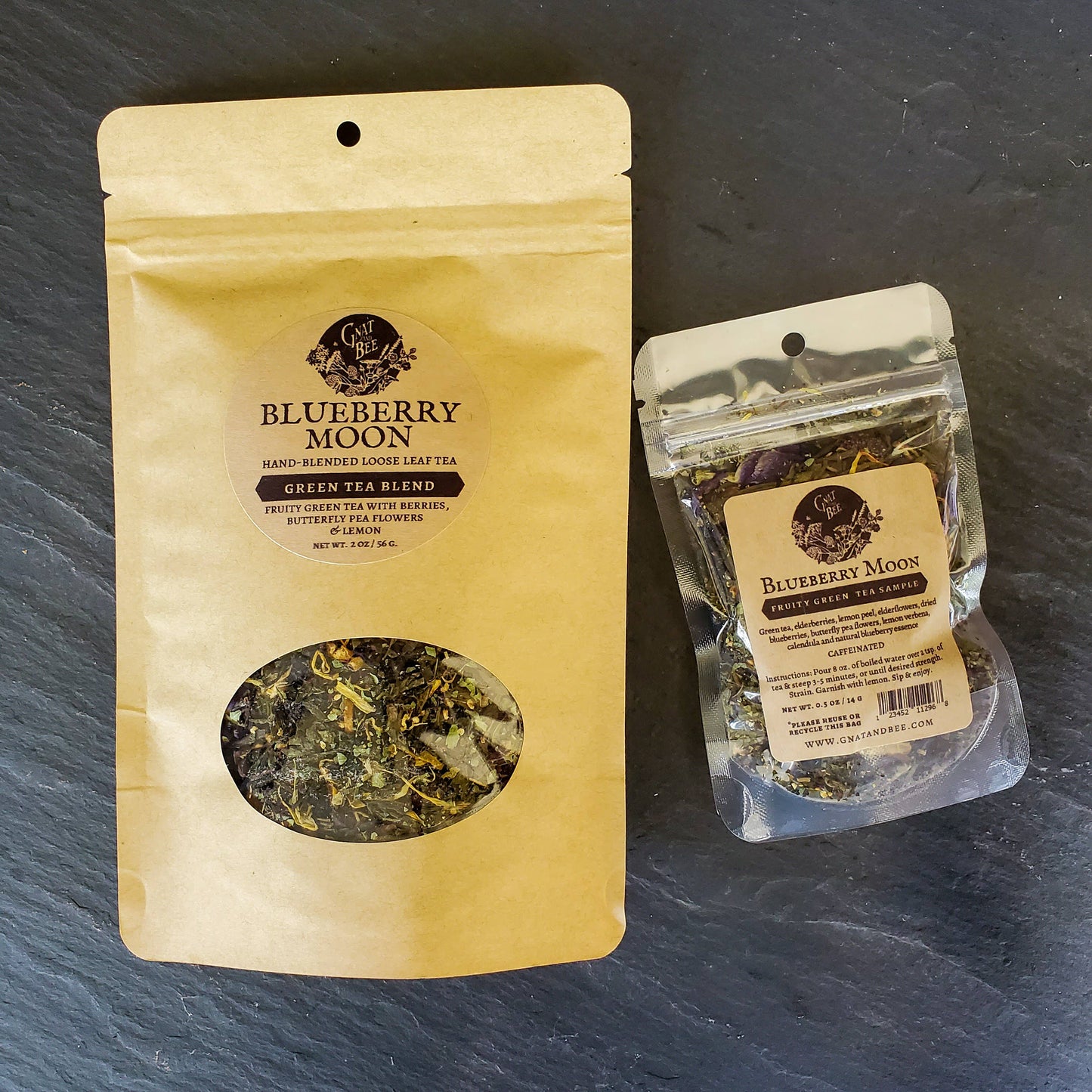 Blueberry Moon | Green Loose Leaf Tea: Sample