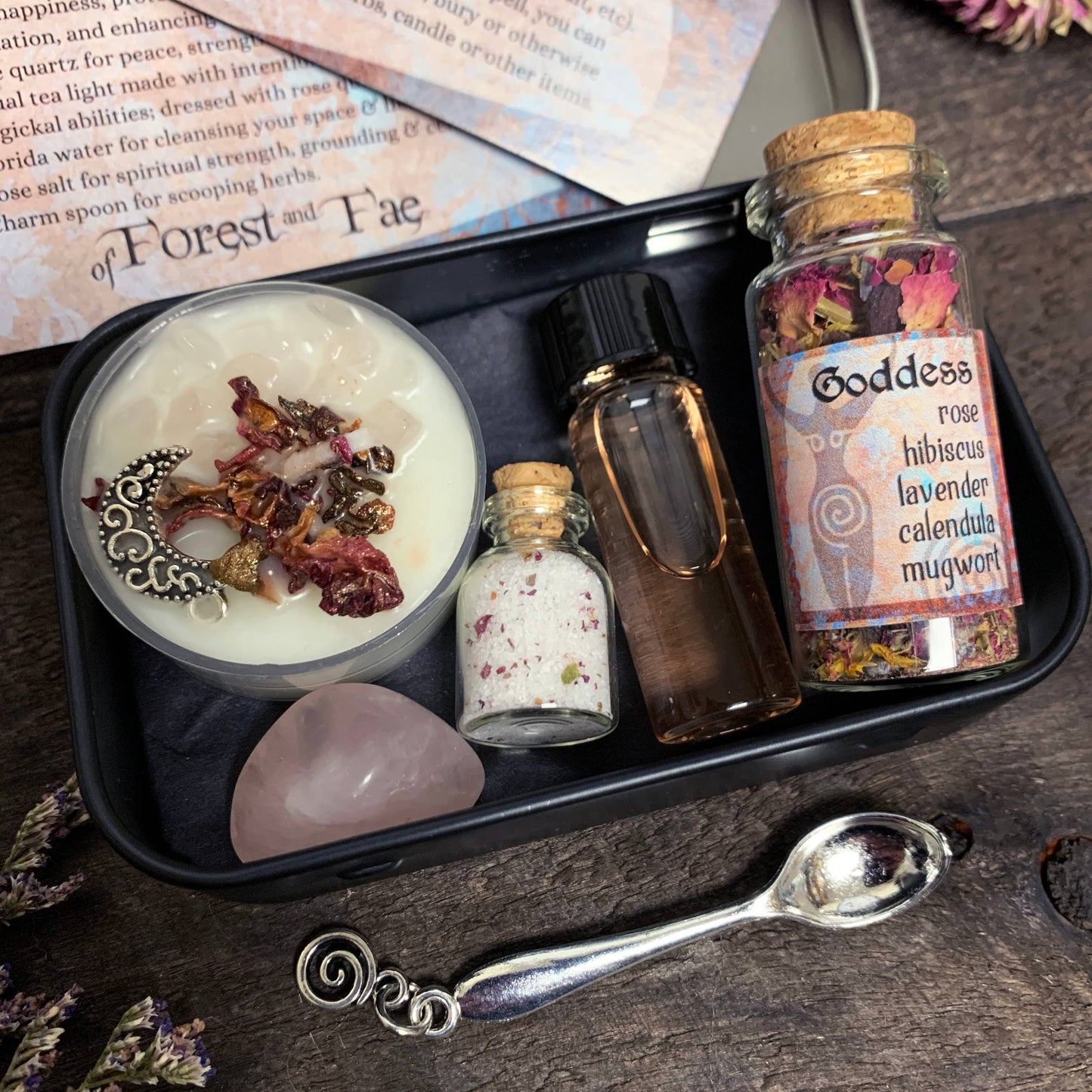 Goddess Travel Altar • Witch Kit for manifestation & spells