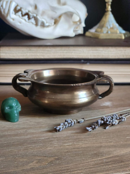 Tibetan Brass Bowl Burner