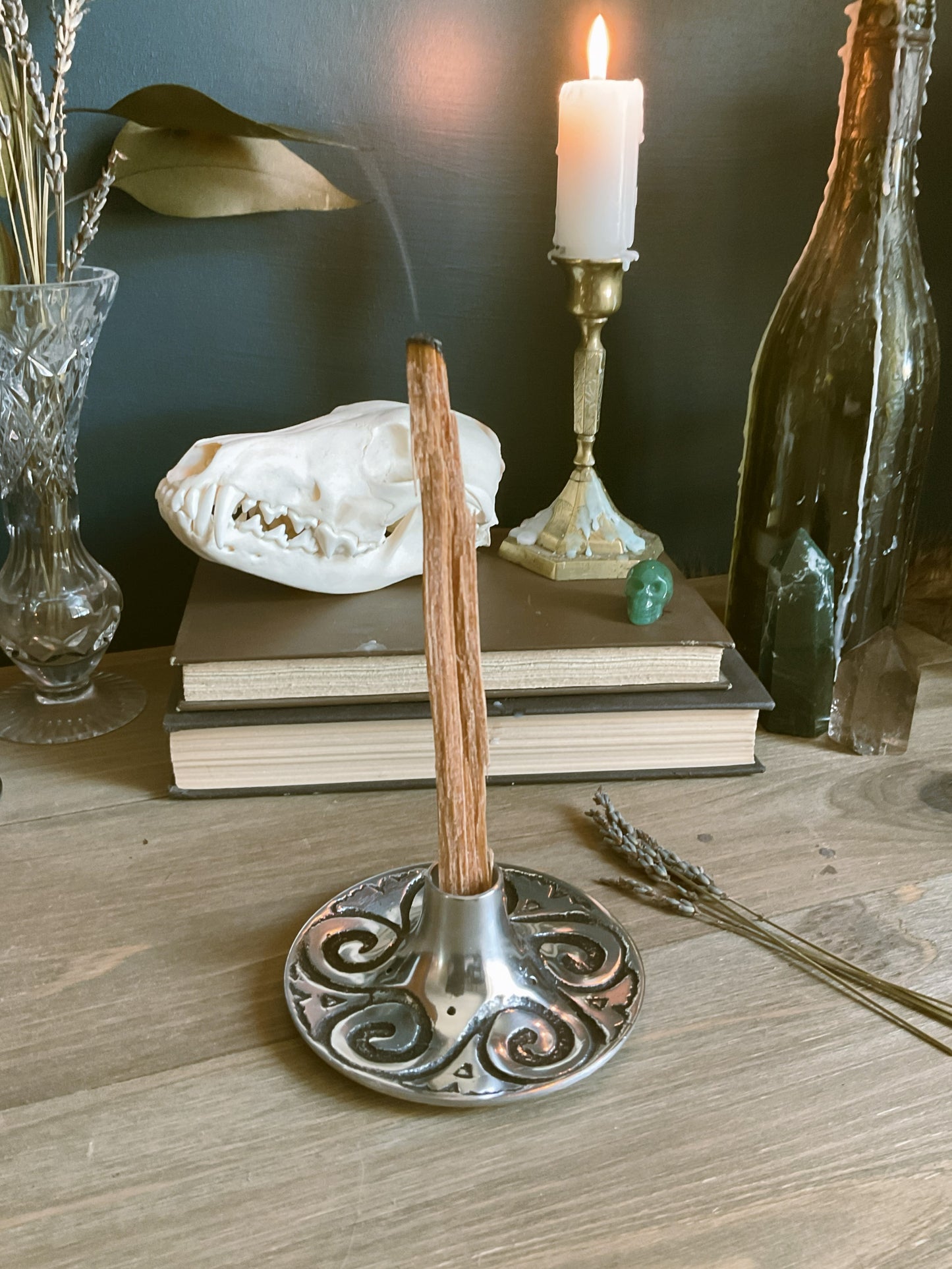 Swirl Incense Holder