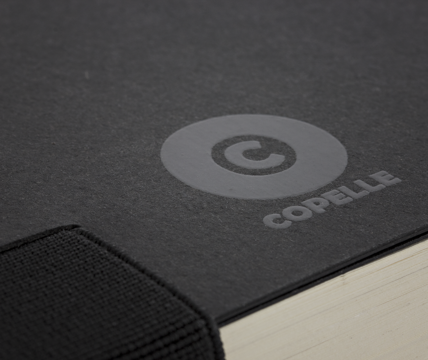 Copelle Kraft Dotted Bullet Journal (5.5" x 8.3") (Black)