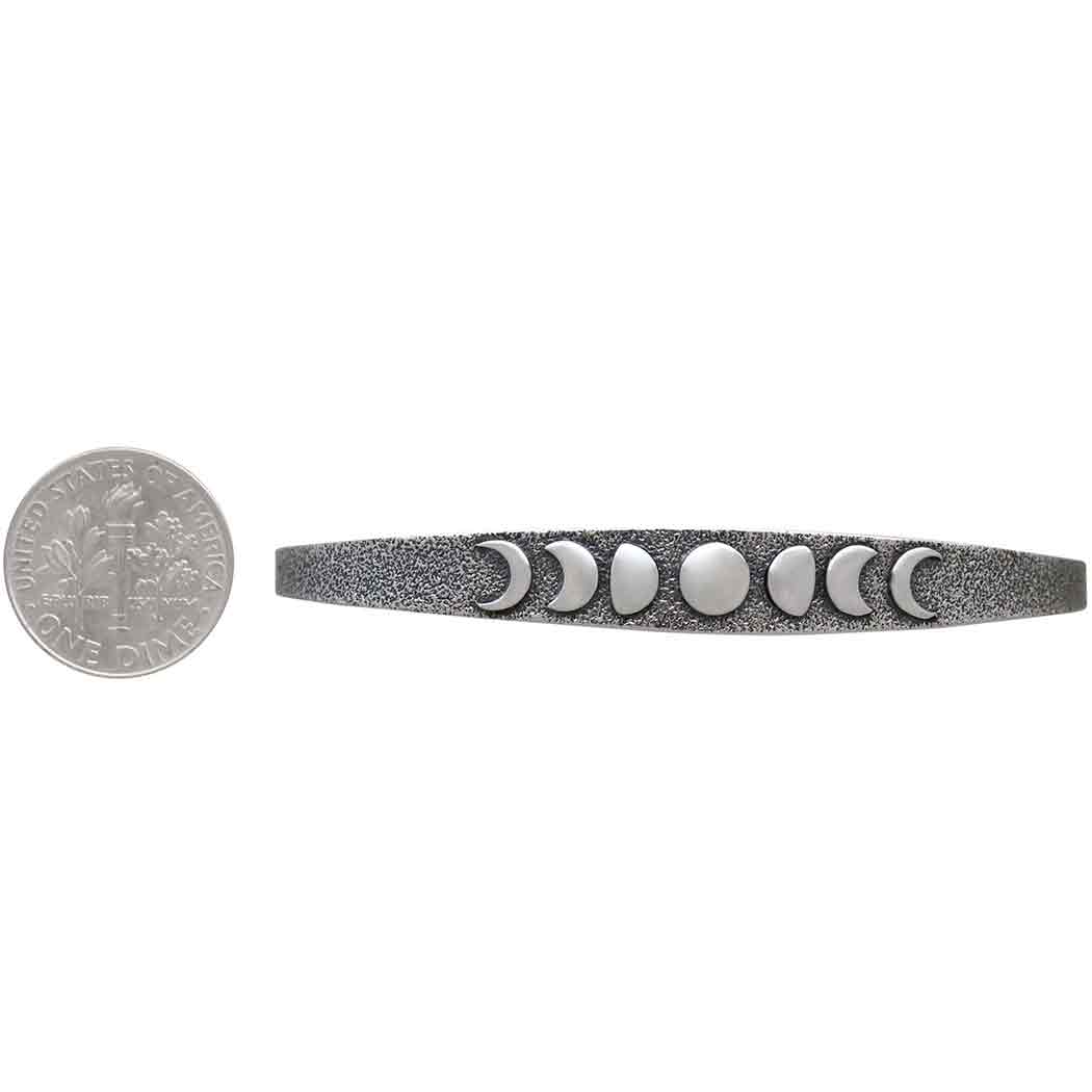 Moon Phase Bracelet: Sterling Silver