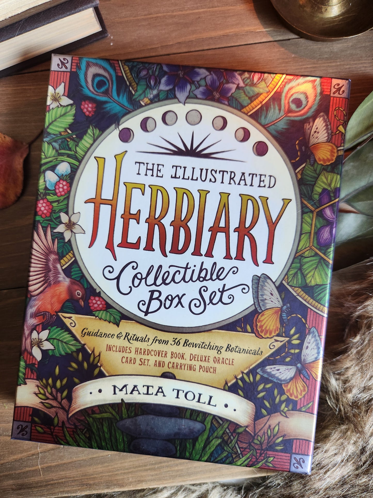 Illustrated Herbiary Collectible Box Set (Oracle Cards)