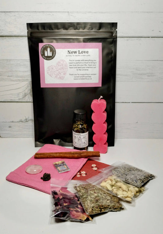 New Love Ritual Kit, Spell Kit for Attracting a New Love