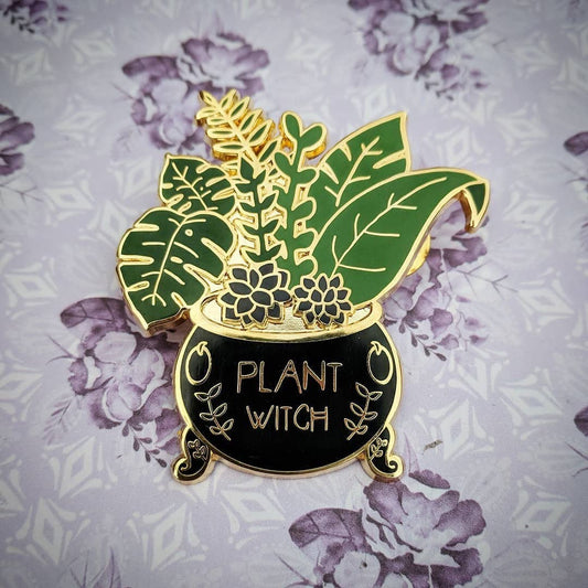 Plant Witch - Enamel Pin