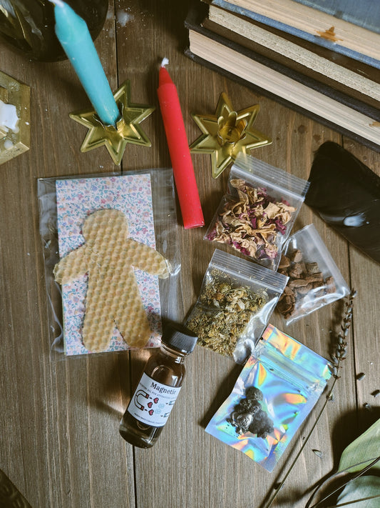 Magnetic Love and Money Attracting Spell or Ritual Kit