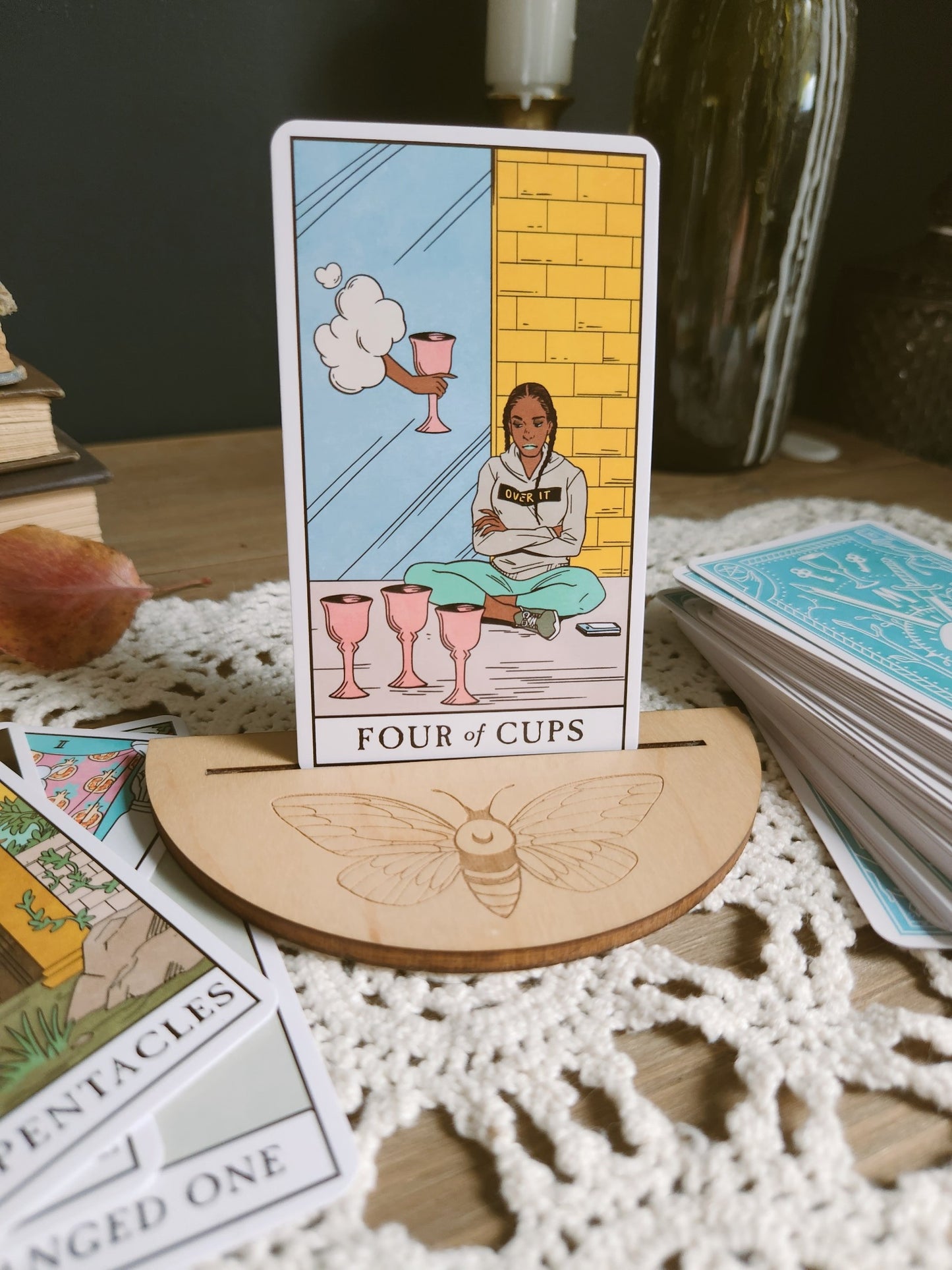 Night Wings Tarot Card Stand