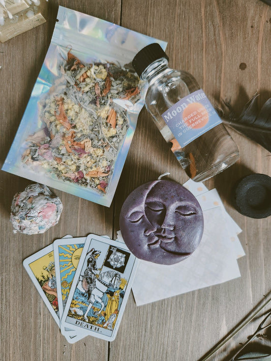 New Moon Ritual Complete Spell Kit, Ritual Kit